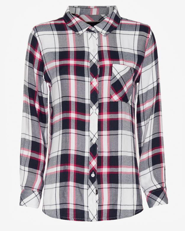 Rails Exclusive Plaid Patriot Shirt