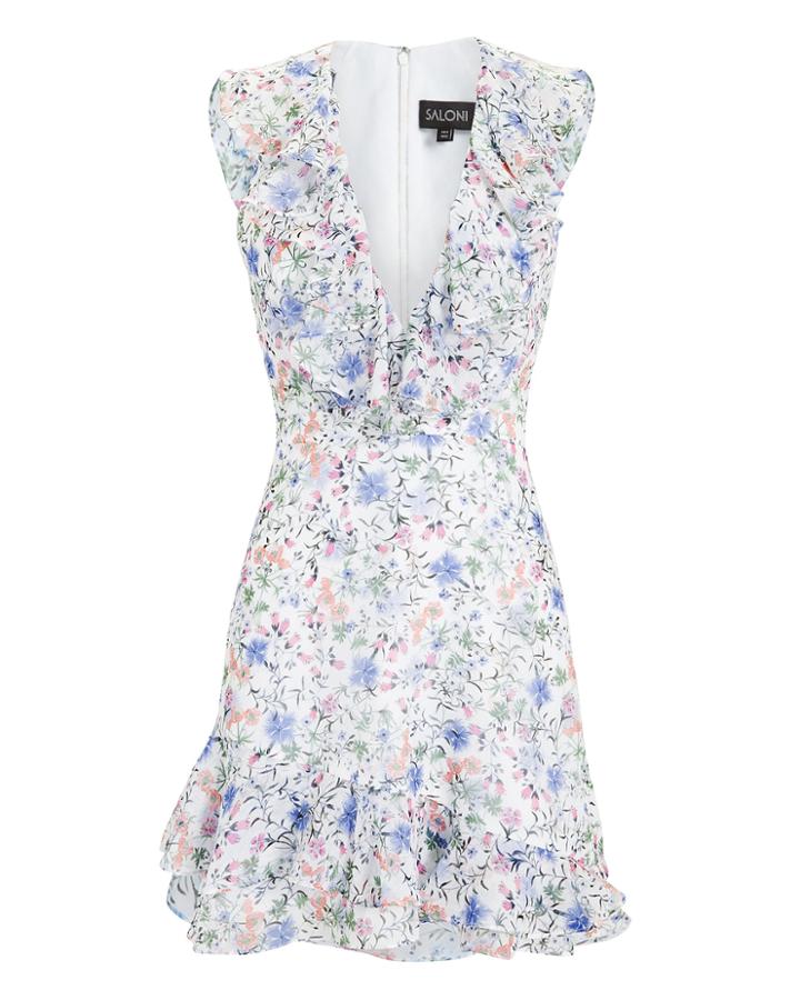 Saloni London Saloni Cece Mini Dress Multi Zero