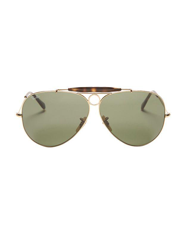 Ray-ban The Shooter Aviator Sunglasses