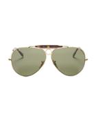 Ray-ban The Shooter Aviator Sunglasses