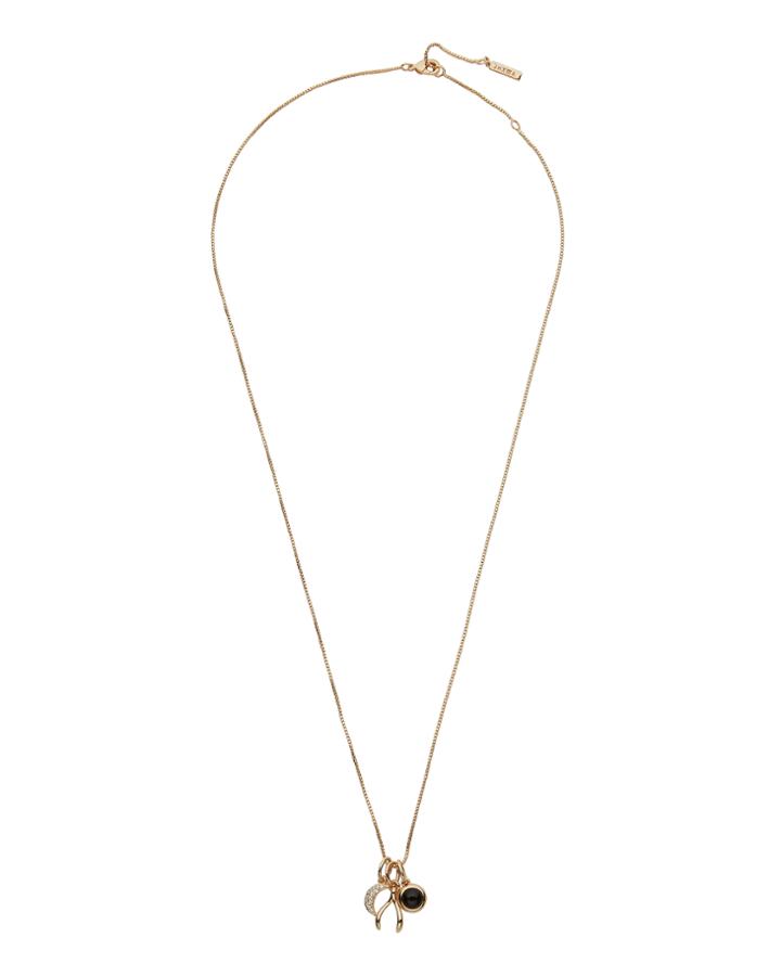 Melanie Auld Charm Necklace Gold 1size