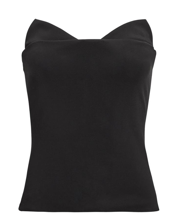 Cushnie Et Ochs Cushnie Pointed Bustier Corset Top Black 4