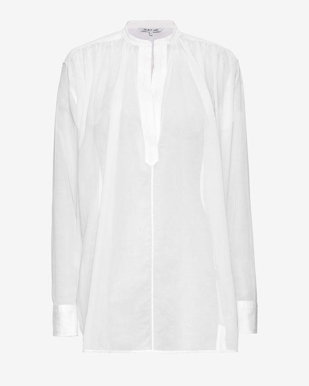 Helmut Lang Cotton Voile Poet Shirt