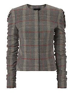 Exclusive For Intermix Kiara Plaid Jacket