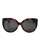 Gucci Rainbow Glitter Cat Eye Sunglasses Multi 1size