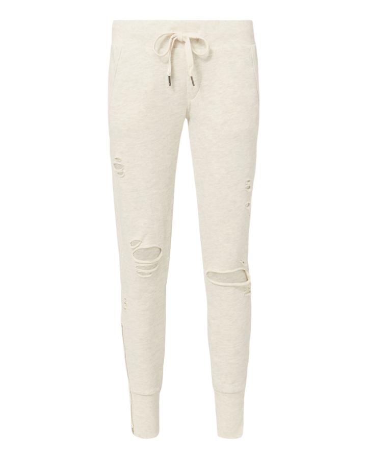 Nsf Peyton Ripped Sweatpants Grey-lt L