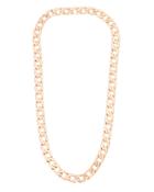 Vita Fede Milos Mini Rose Gold Chain Link Necklace Metallic 1size