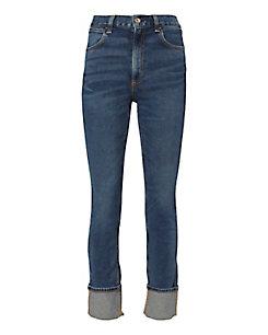 Rag & Bone Lou High-rise Skinny Cuff Jeans