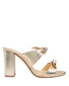 Alexandre Birman Nolita Double Bow High Sandals Gold 40