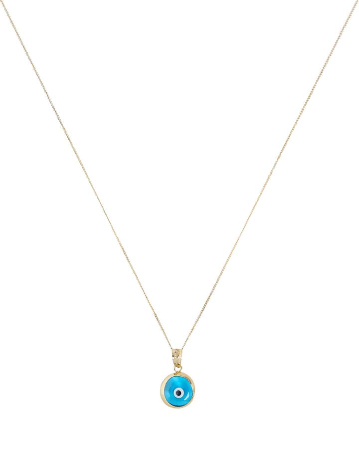 Loren Stewart Evil Eye Layering Necklace Gold 1size