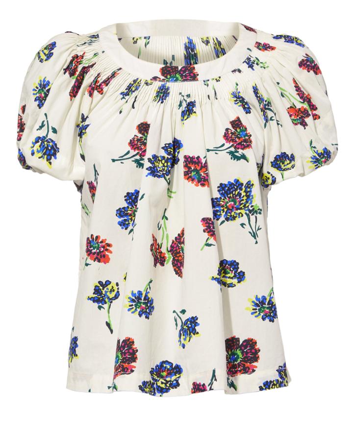 Ulla Johnson Celie Floral Top Multi 2