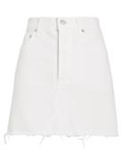 Agolde Quinn High-rise Skirt White 25