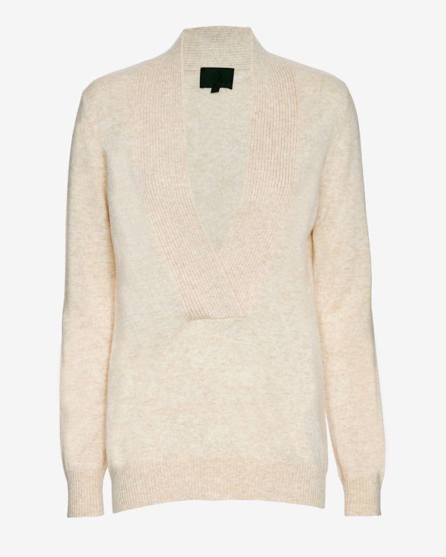 Exclusive For Intermix Deep V Tunic