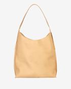 Nina Ricci Alphee Gold Tone Hardware Hobo: Khaki