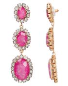 Elizabeth Cole Lawrence Earrings Pink 1size
