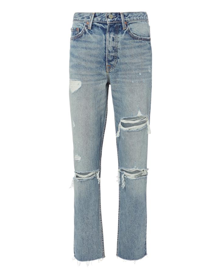 Grlfrnd Karolina High-rise Crop Jeans Denim 28