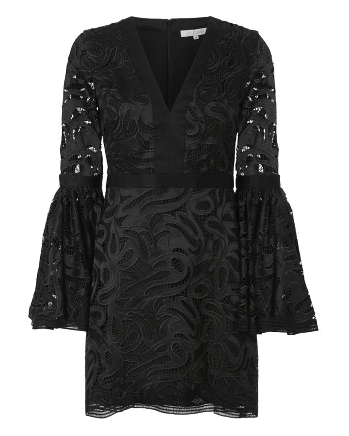 &quot;alexis Behati Flare Sleeve Dress&quot;