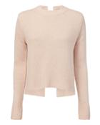 Derek Lam 10 Crosby Cashmere Tie Back Sweater Pink P