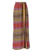Missoni Mare Zig Zag High Slit Maxi Skirt