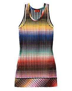 Missoni Mare Rete Striped Mini Dress