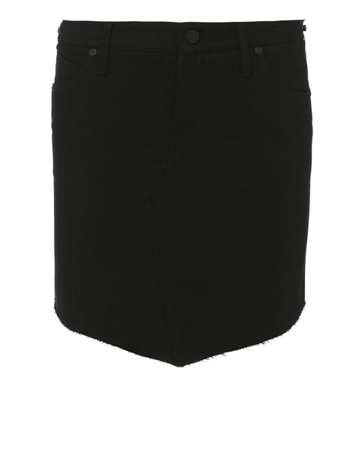 Rta Simone Jet Vixen Mini Skirt Black Zero