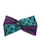 Missoni Multicolor Headband Cbk-purple 1size