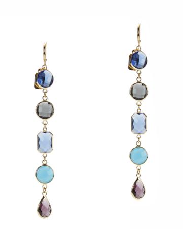 &quot;haus Of Topper Crystal Drop Earrings&quot;