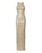 Galvan Racer Back Sequin Gown