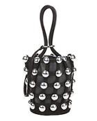 Alexander Wang Roxy Studded Leather Mini Bucket Bag