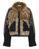 Ulla Johnson Cosme Patchwork Jacket Navy P/s