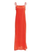 Mikoh Swim Mikoh Okayama Maxi Dress Red Orange 3
