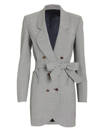 Blaze Milano Sunshine Blazer Dress Grey/white 1