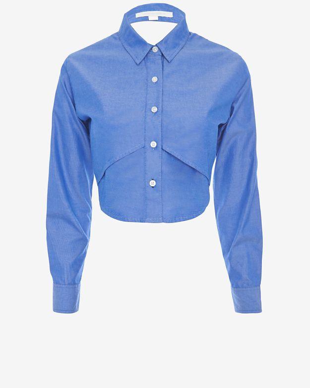 Jonathan Simkhai Cross Back Oxford Shirt