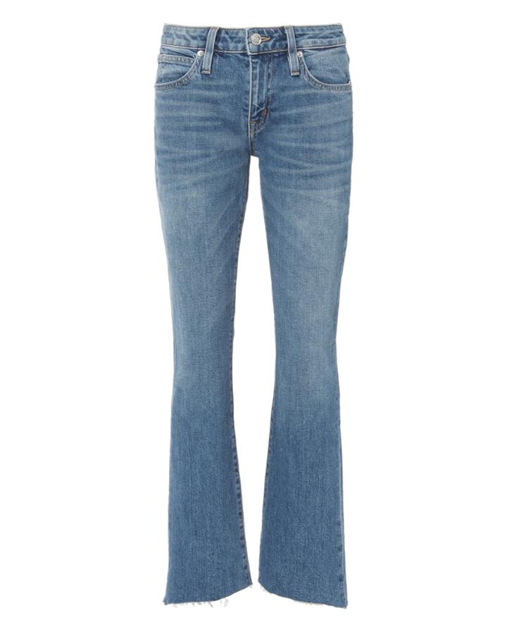 Slvrlake Scarlett Mid-rise Ankle Kick Flare Jeans Denim 26