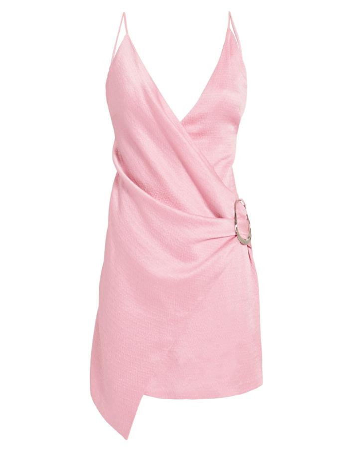Cushnie Et Ochs Pink Mini Dress Pink Zero