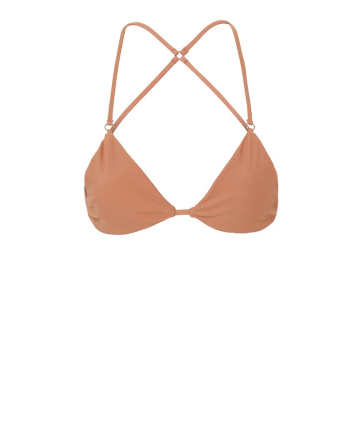 Mikoh Swim Mikoh Ahulani Bikini Top Beige M