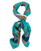 A. Pinto Equestrian Print Scarf