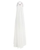 My Beachy Side Paloma Maxi Dress White/lavender 1size