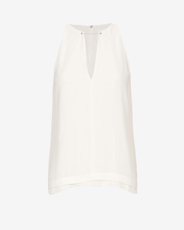 A.l.c. Keaton Barbell Detail Blouse