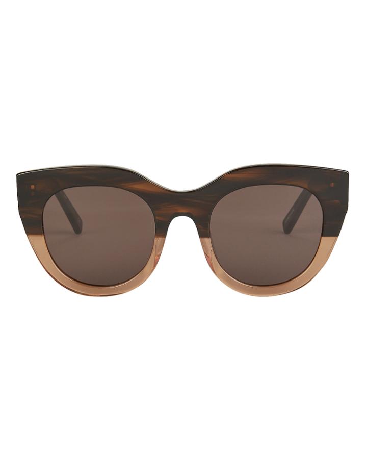 Le Specs Luxe Airy Canary Sunglasses Brown 1size