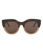 Le Specs Luxe Airy Canary Sunglasses Brown 1size