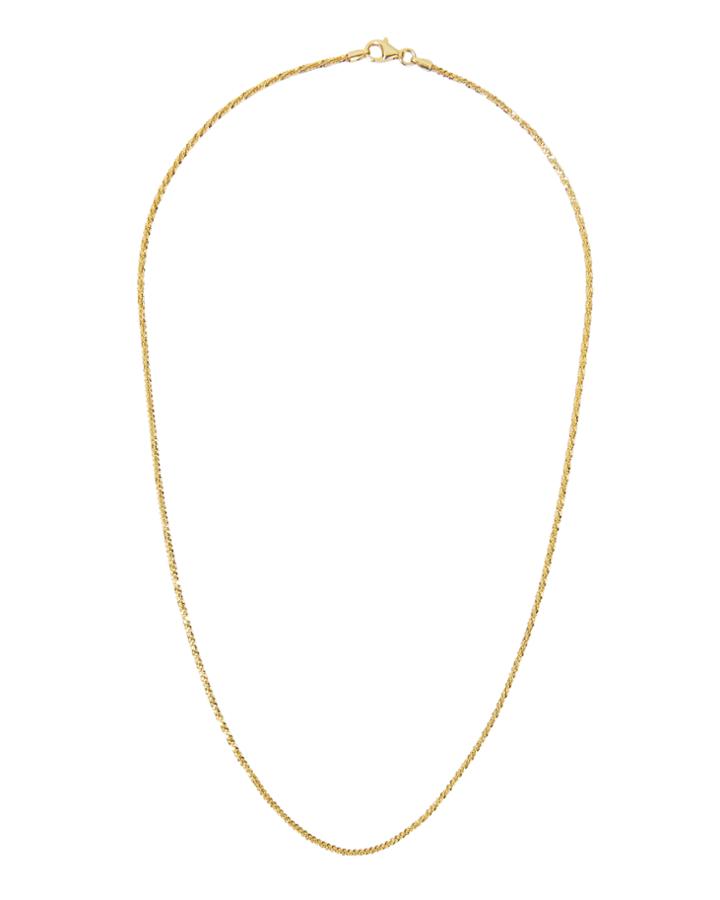 Argento Vivo Short Snake Chain Gold 1size