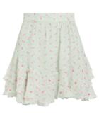 Hemant & Nandita Sana Floral Mini Skirt Mint/floral P