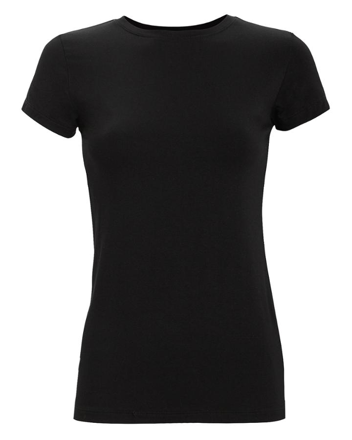 L'agence Ressi Black T-shirt Black L