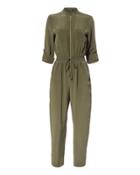 Exclusive For Intermix Intermix Harrison Jumpsuit Olive/army Zero