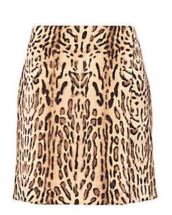 Intermix Adam Lippes Wool Mini Skirt