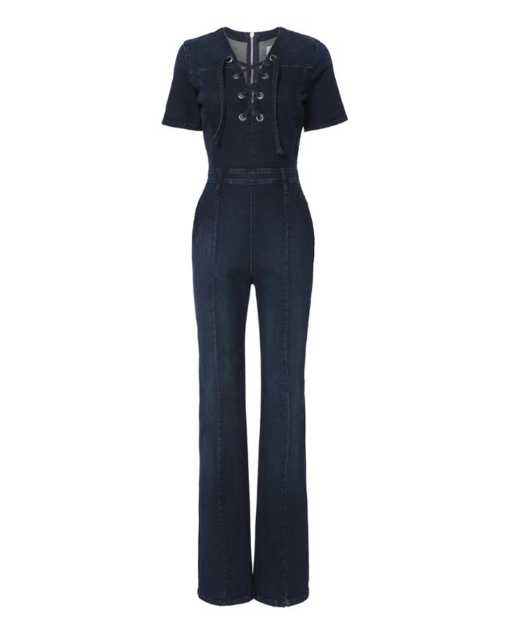&quot;frame Le Lace-up Jumpsuit&quot;