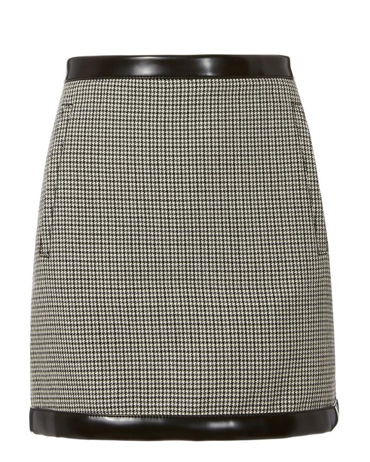 Philosophy Di Lorenzo Serafini Houndstooth Mini Skirt