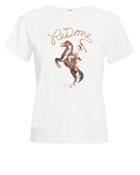 Re/done Cowgirl Classic T-shirt White M