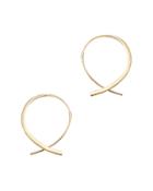 &quot;lana Jewelry Forward Upside Down Hoops&quot;
